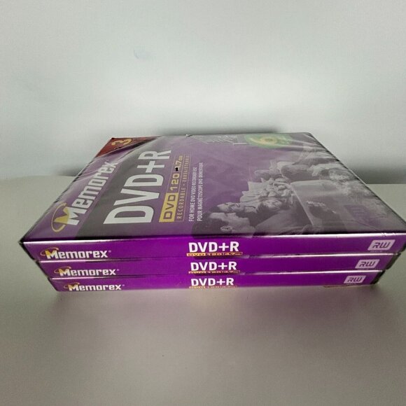 Memorex DVD-R 4.7 GB - 3 Pack 120 Min Video Recordable DVD Discs - Picture 3 of 4